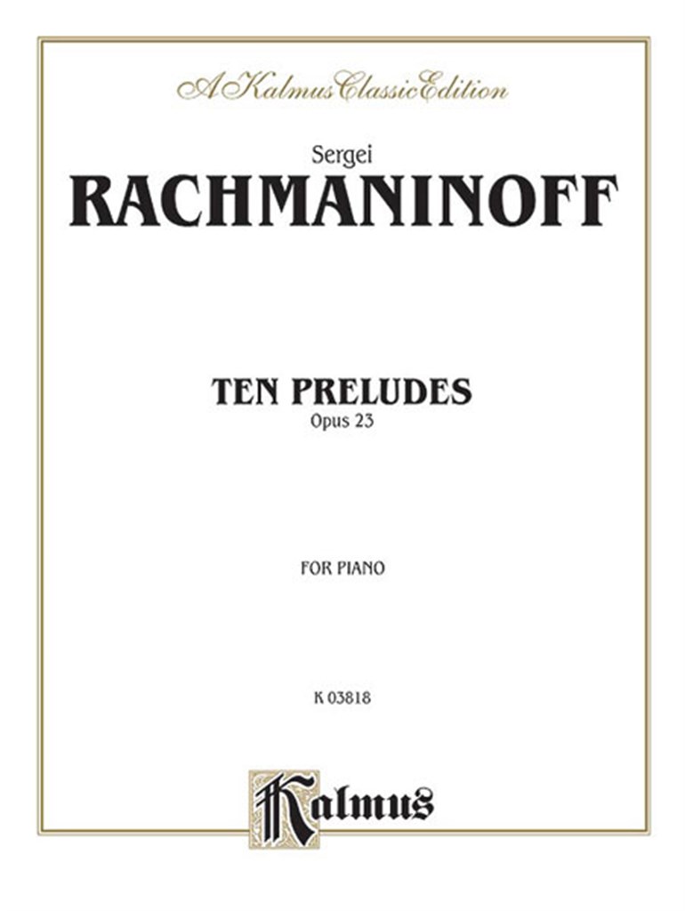 Ten Preludes, Op. 23