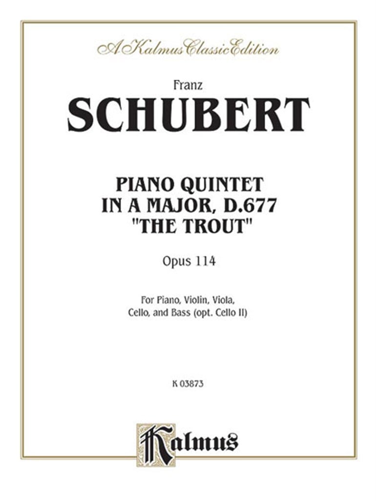 Trout Quintet, Op. 114