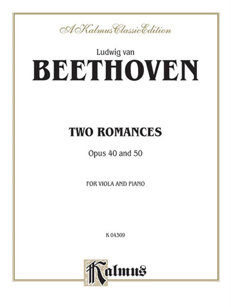 Two Romances, Op. 40, 50