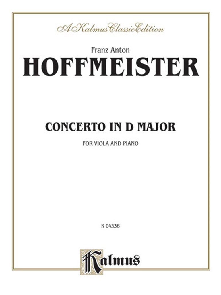 Viola Concerto in D Major