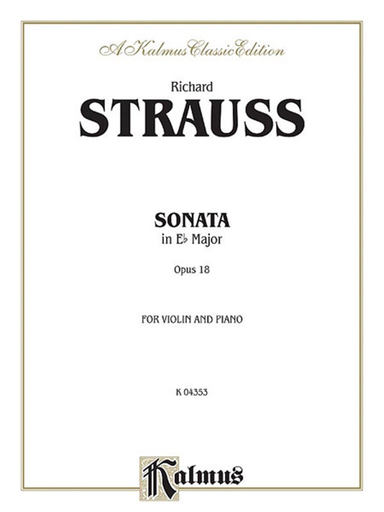 Sonata in E-Flat Major, Op. 18