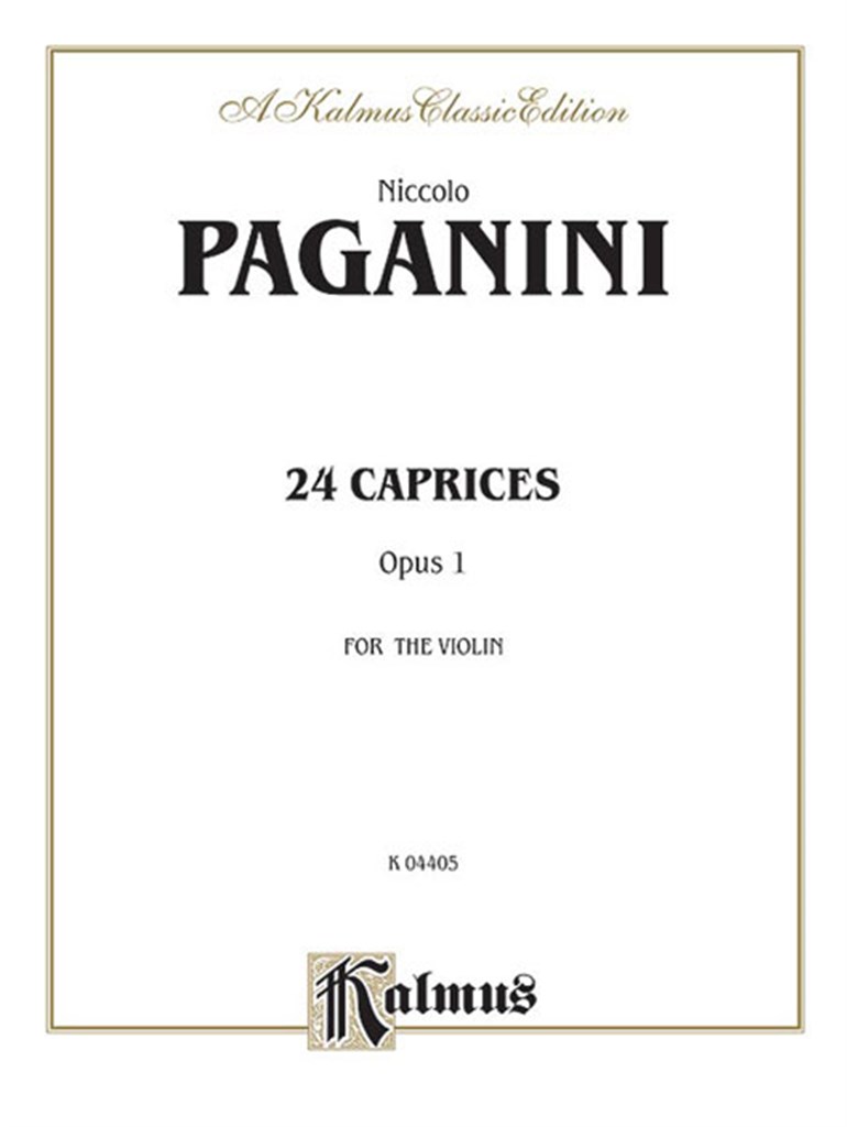Twenty-four Caprices, Op. 1