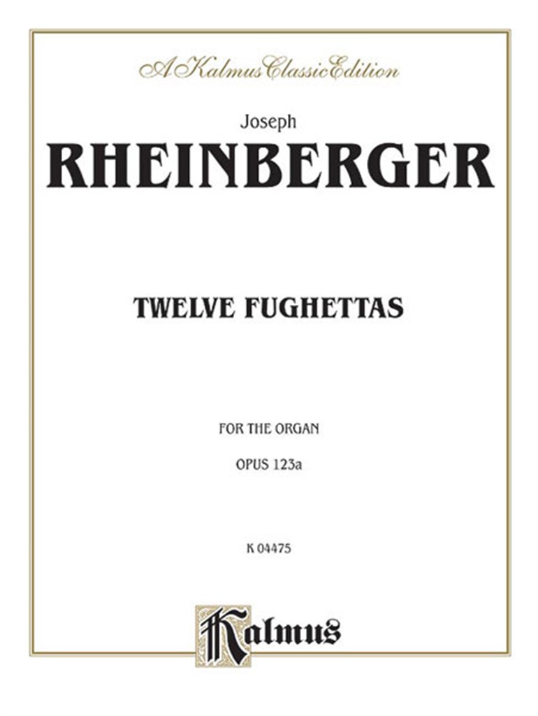 Twelve Fughettas, Op. 123A