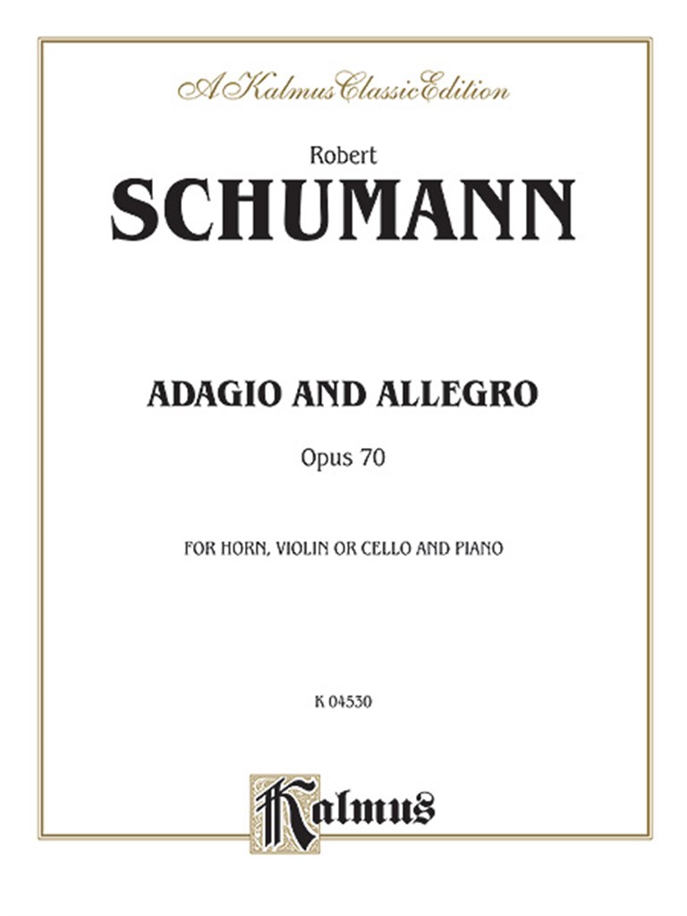 Adagio and Allegro, Op. 70