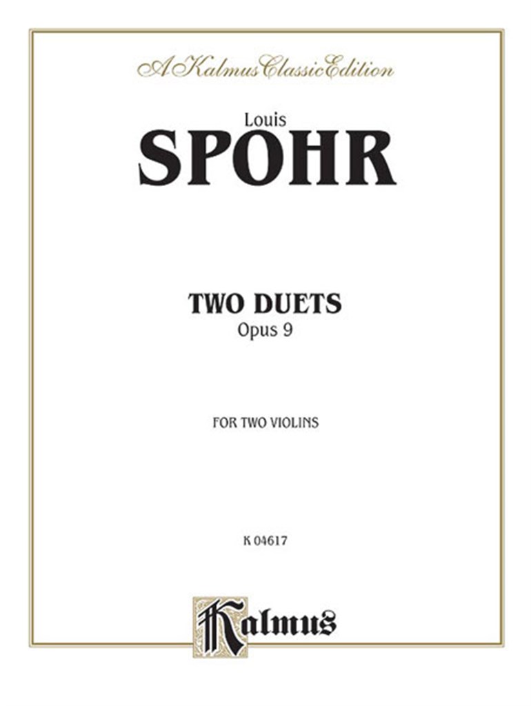 Two Duets, Op. 9