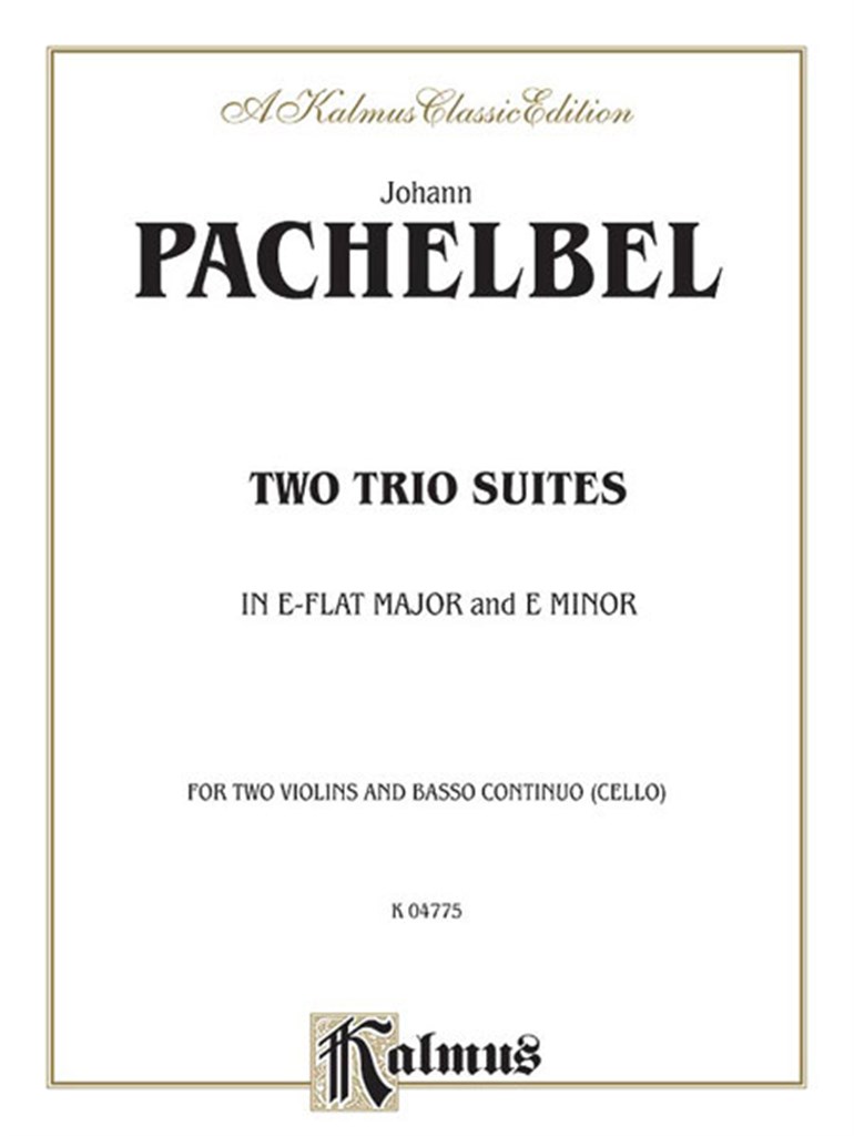 Two Trio Suites (E-Flat Major, E Minor)