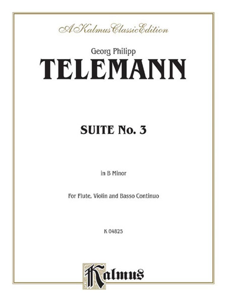 Suite No. 3 in B Minor