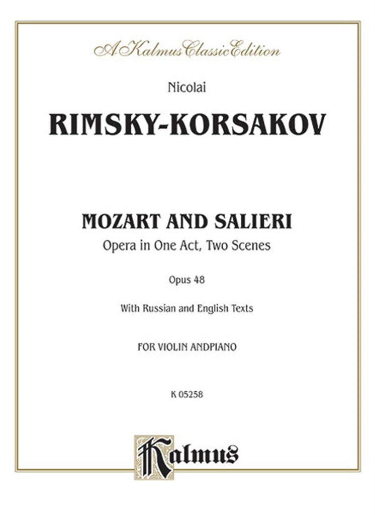 Mozart and Salieri, Op. 48