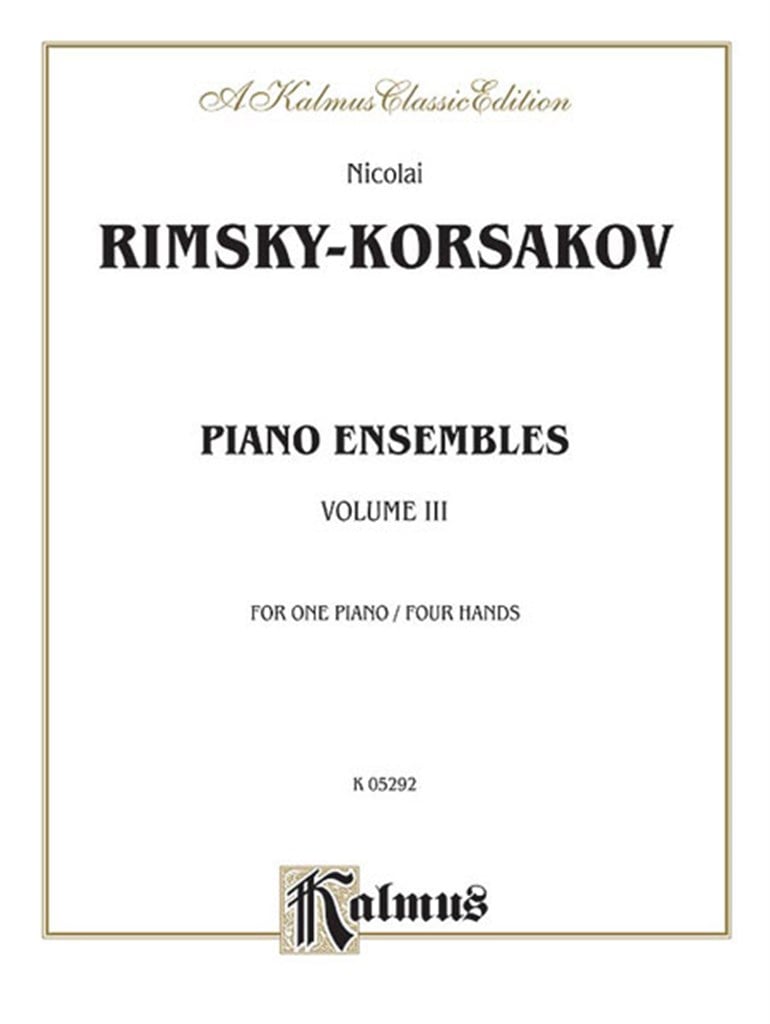 Piano Duets, Volume III