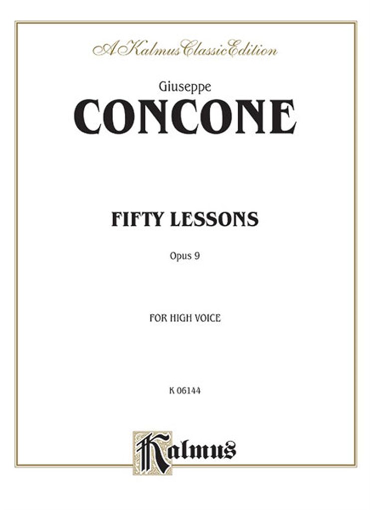 Fifty Lessons, Op. 9