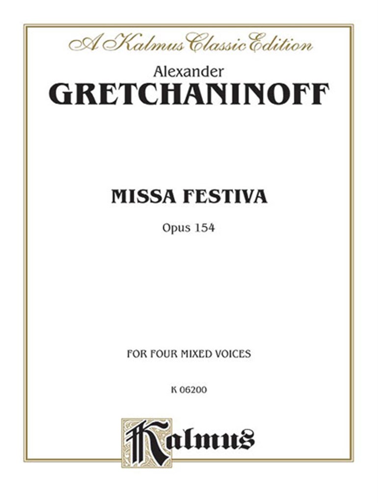 Missa Festiva Op. 154