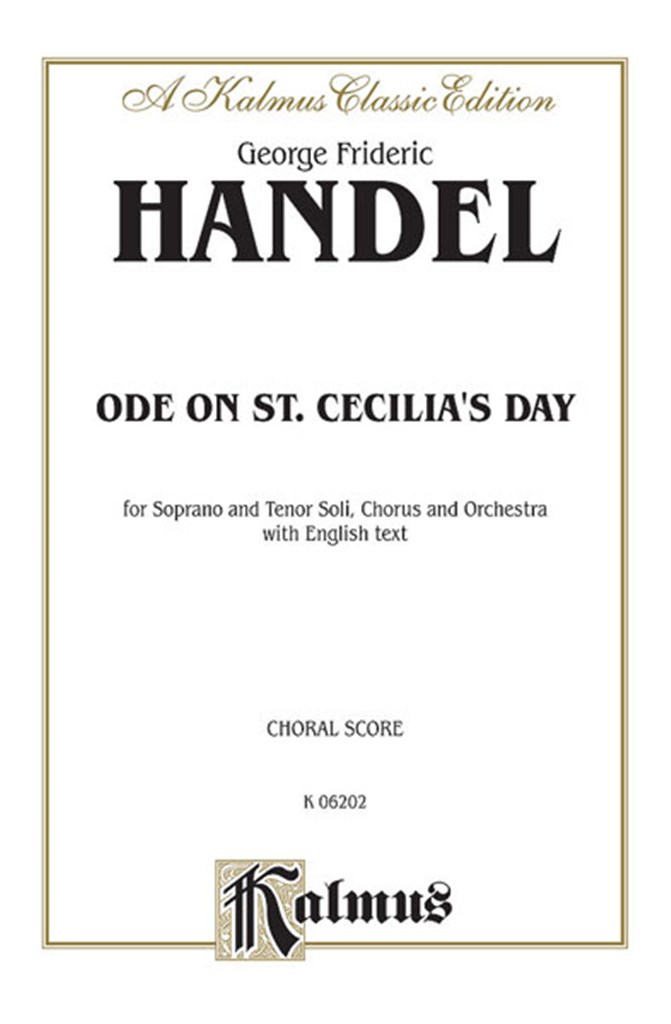 Ode to St. Cecilia