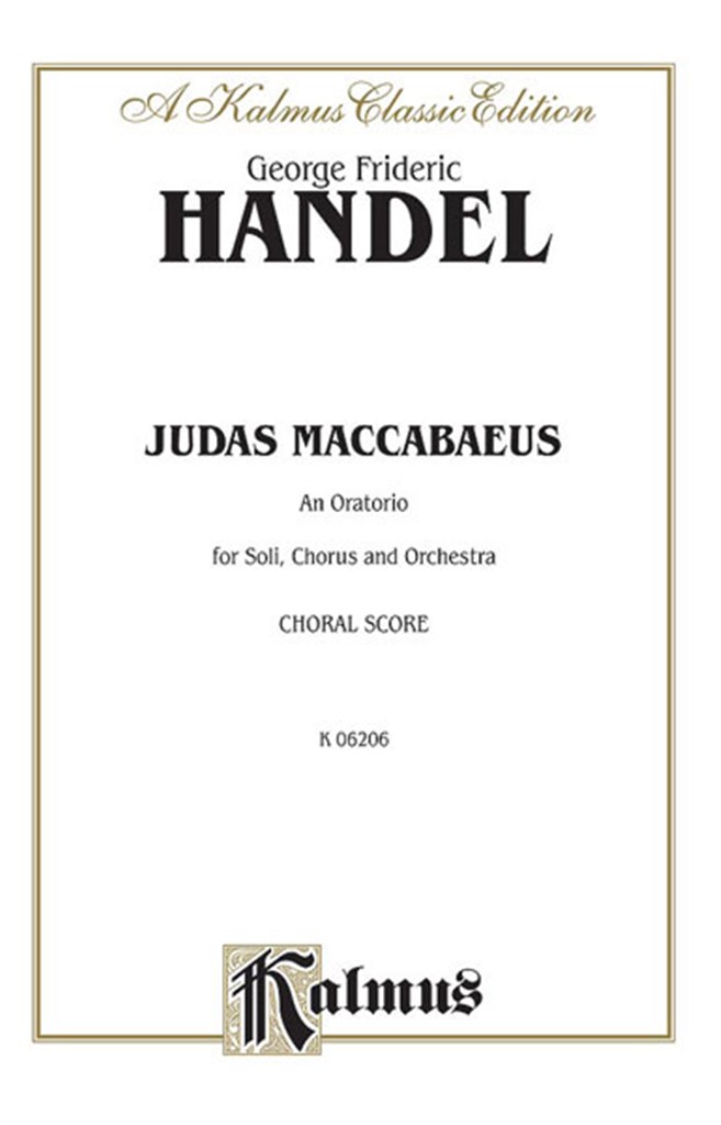 Judas Maccabaeus 1747