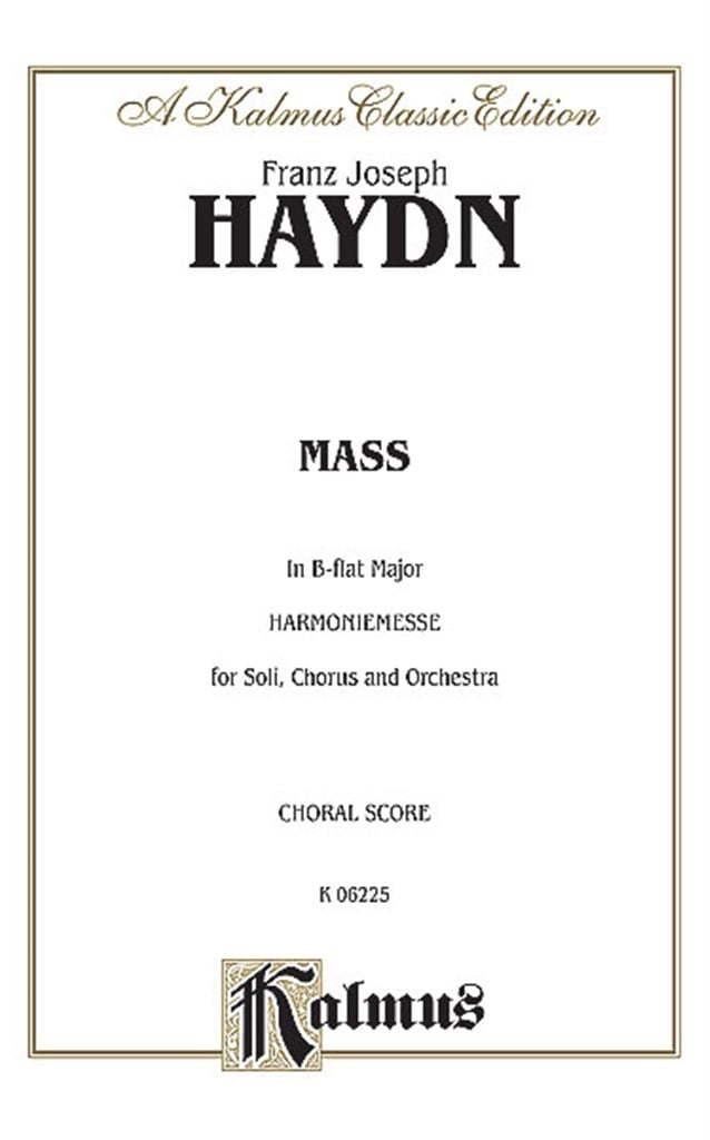 Harmoniemesse in B-Flat Major