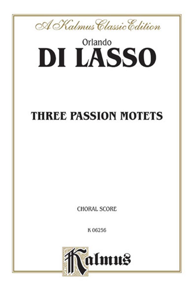 Three Passion Motets
