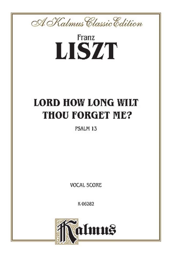 Psalm 13 Lord, How Long