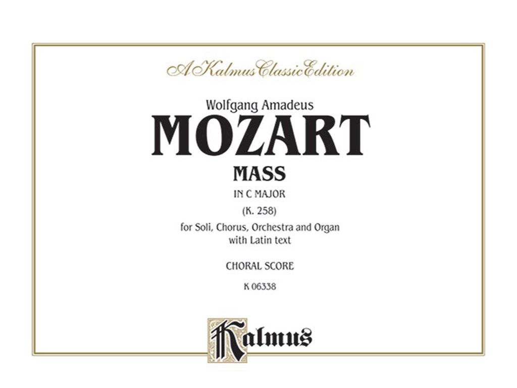 Mass in C Major, K. 258