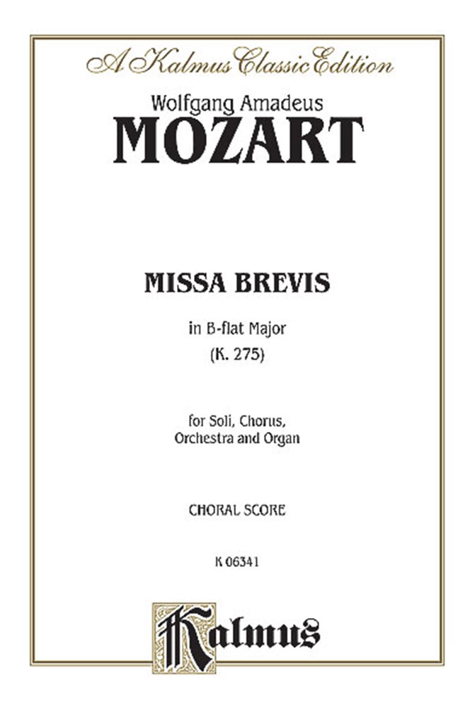 Missa Brevis, K. 275