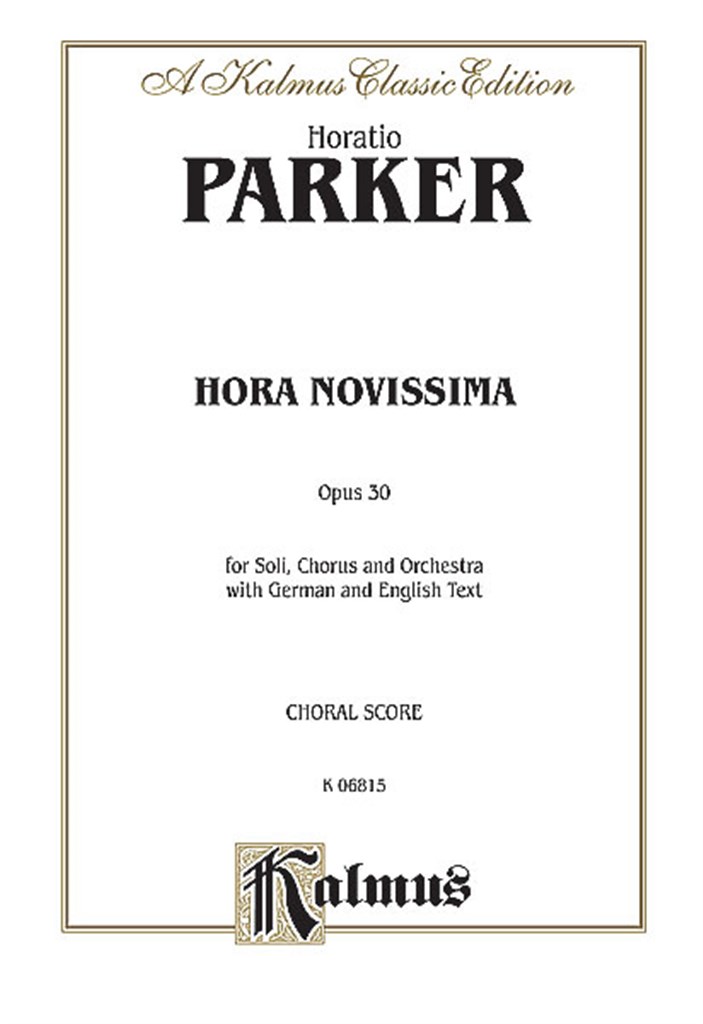 Hora Novissima, Op. 30