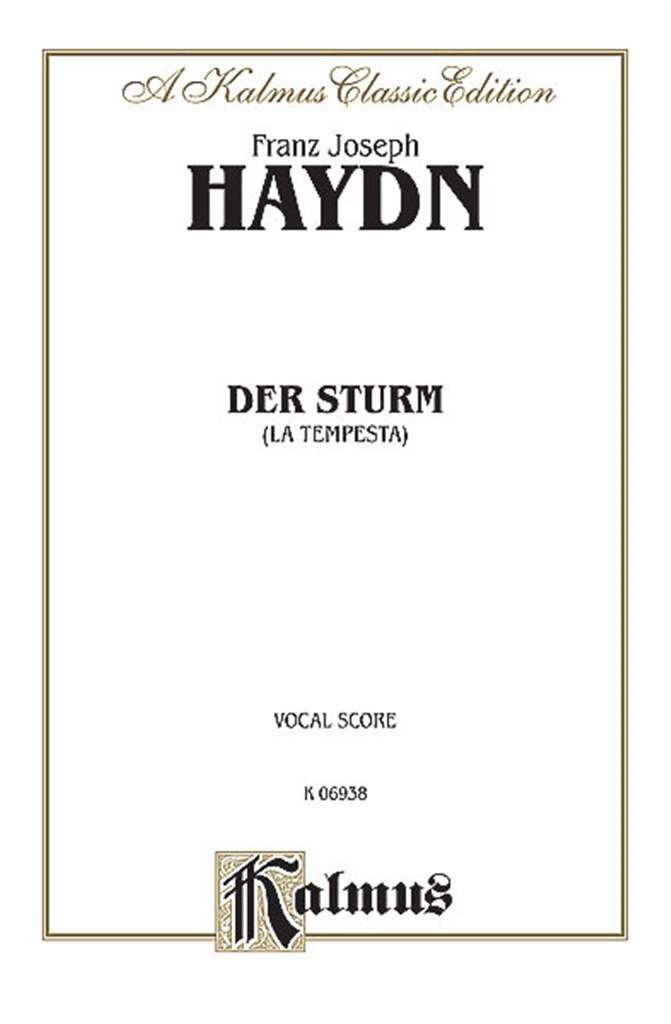 Der Sturm La Tempesta