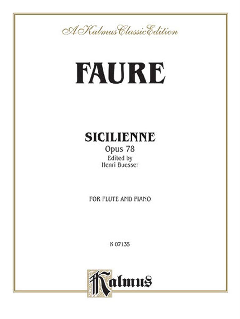Sicilienne, Op. 78