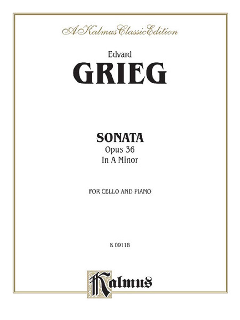 Cello Sonata in A Minor, Op. 36