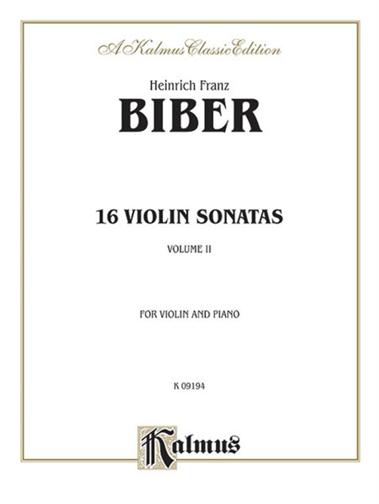 16 Violin Sonatas