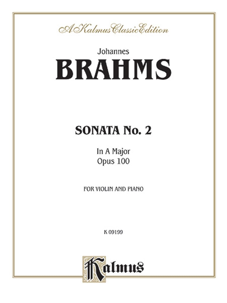 Sonata in A Major, Op. 100