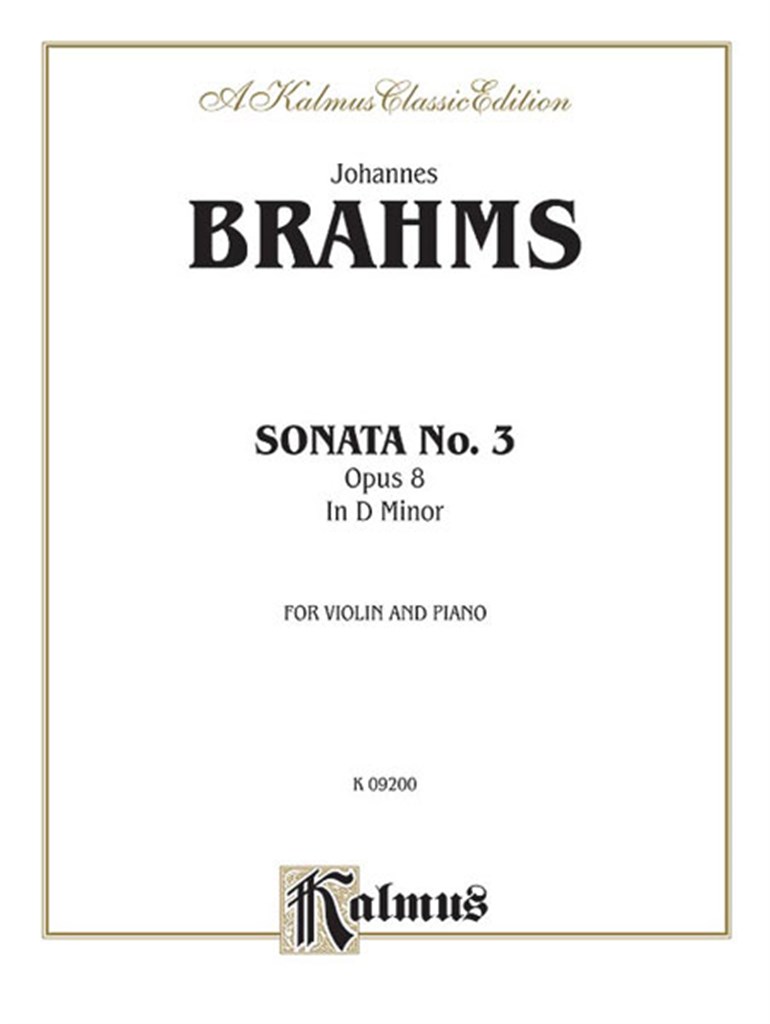 Sonata in D Minor, Op. 108