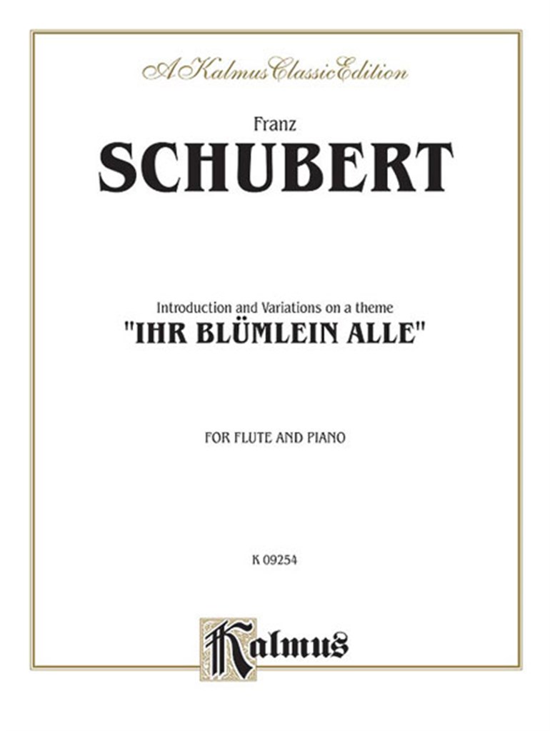 Introduction and Variations on a Theme