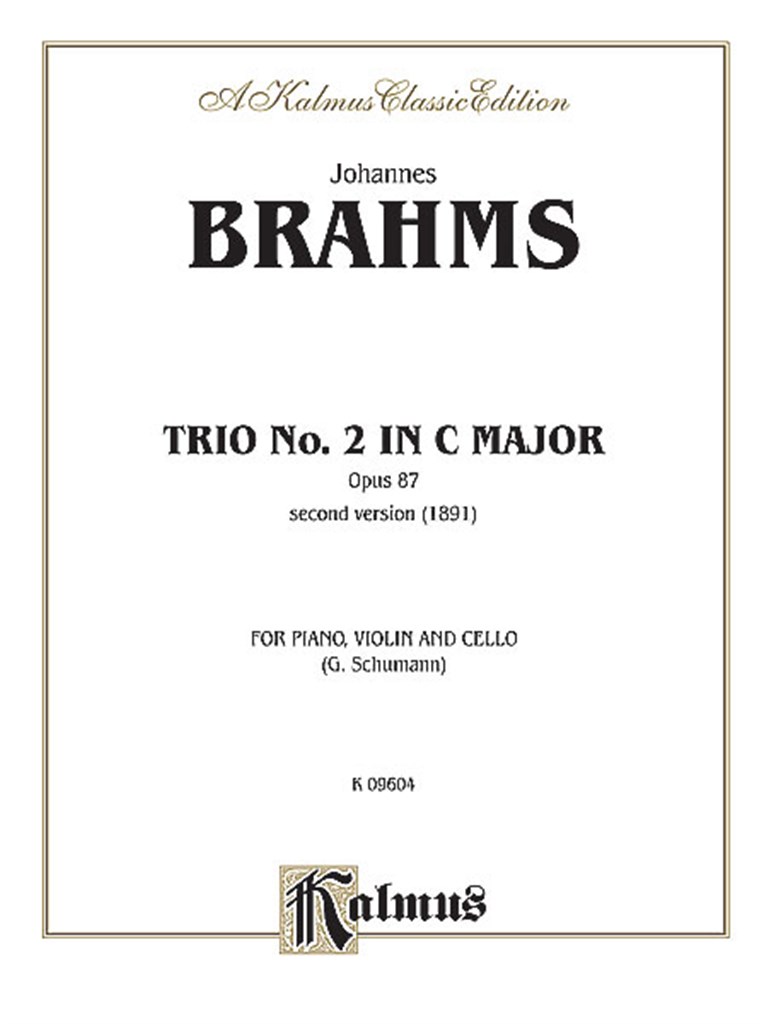 Trio in C Major, Op. 87