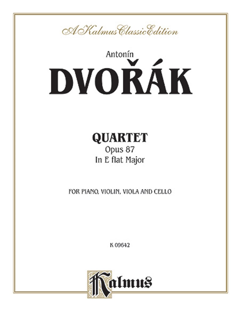 Quartet in E-Flat Major, Op. 87
