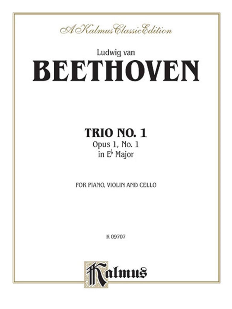 Piano Trio No. 1 - Op. 1, No. 1