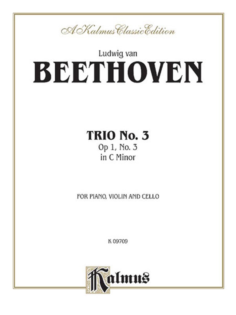 Piano Trio No. 3 - Op. 1, No. 3