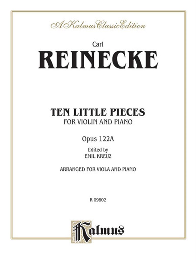 Ten Little Pieces (Petits Morceaux), Op. 122A