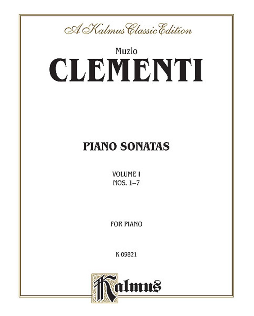 Piano Sonatas, Volume I