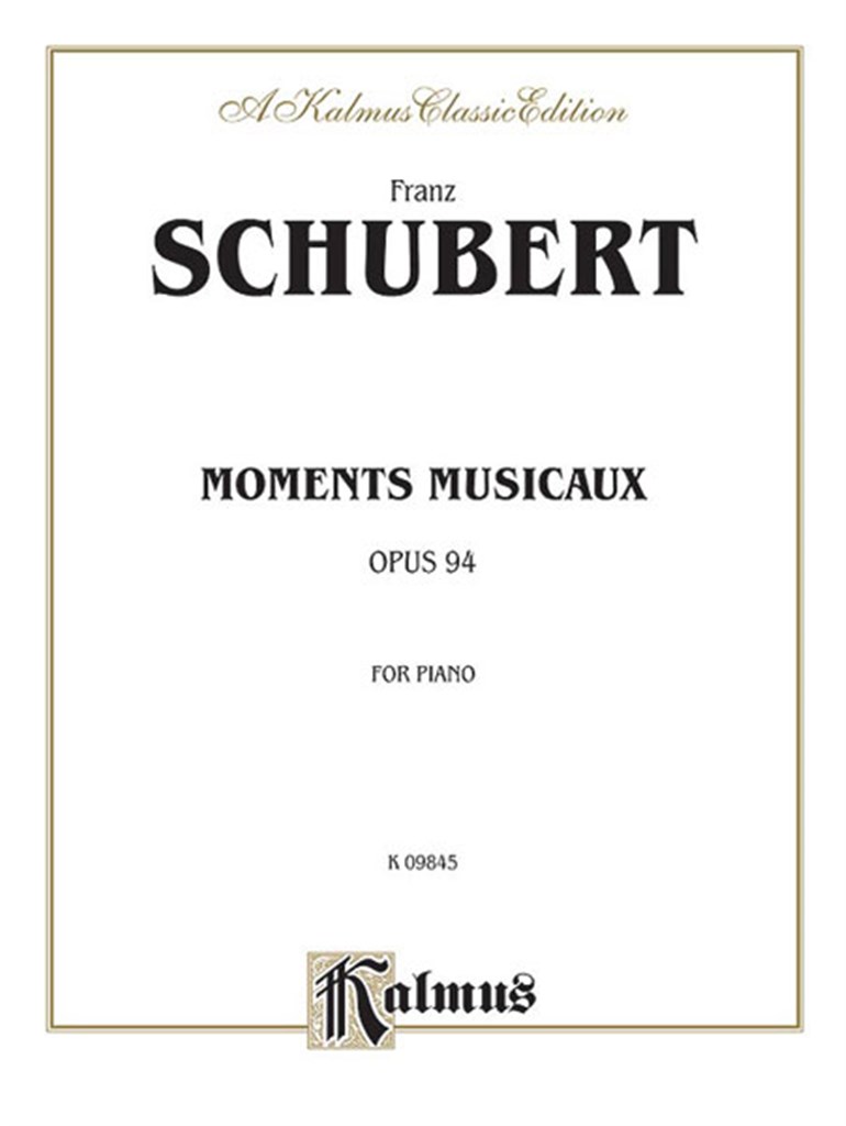 Moments musicaux, Op. 94
