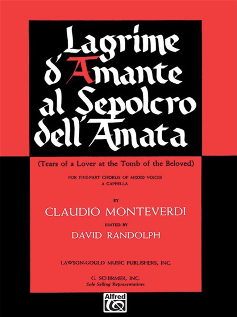 Lagrime d'Amante al Sepolcro dell Amata