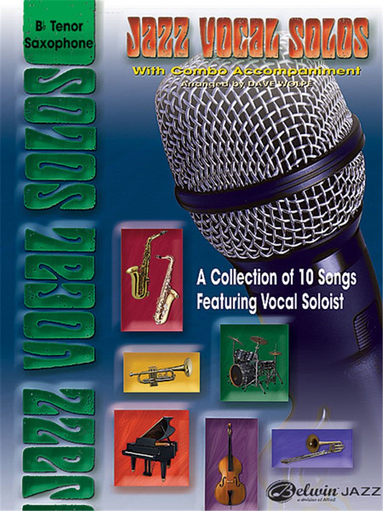 Jazz Vocal Solos -B-Flat Tenor Saxophone