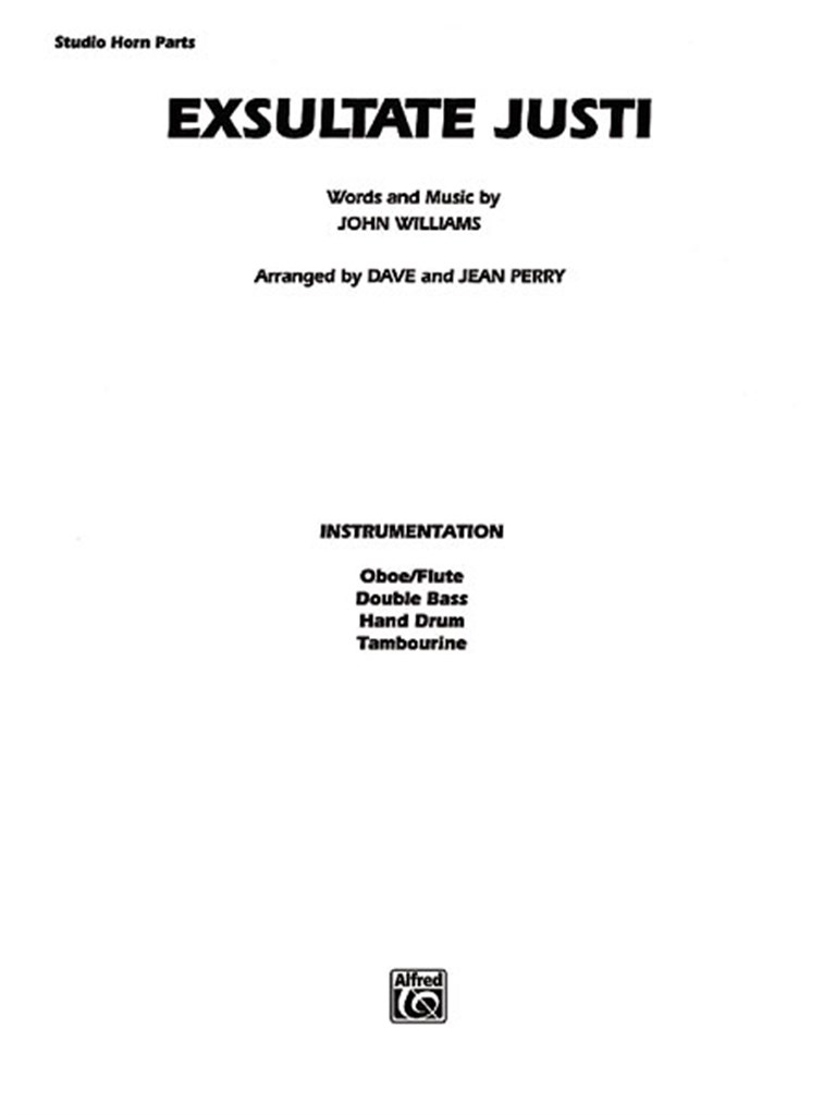 Exsultate Justi ( IPACK)