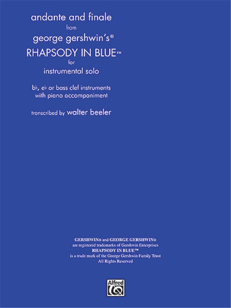 Rhapsody in Blue, Andante and Finale from