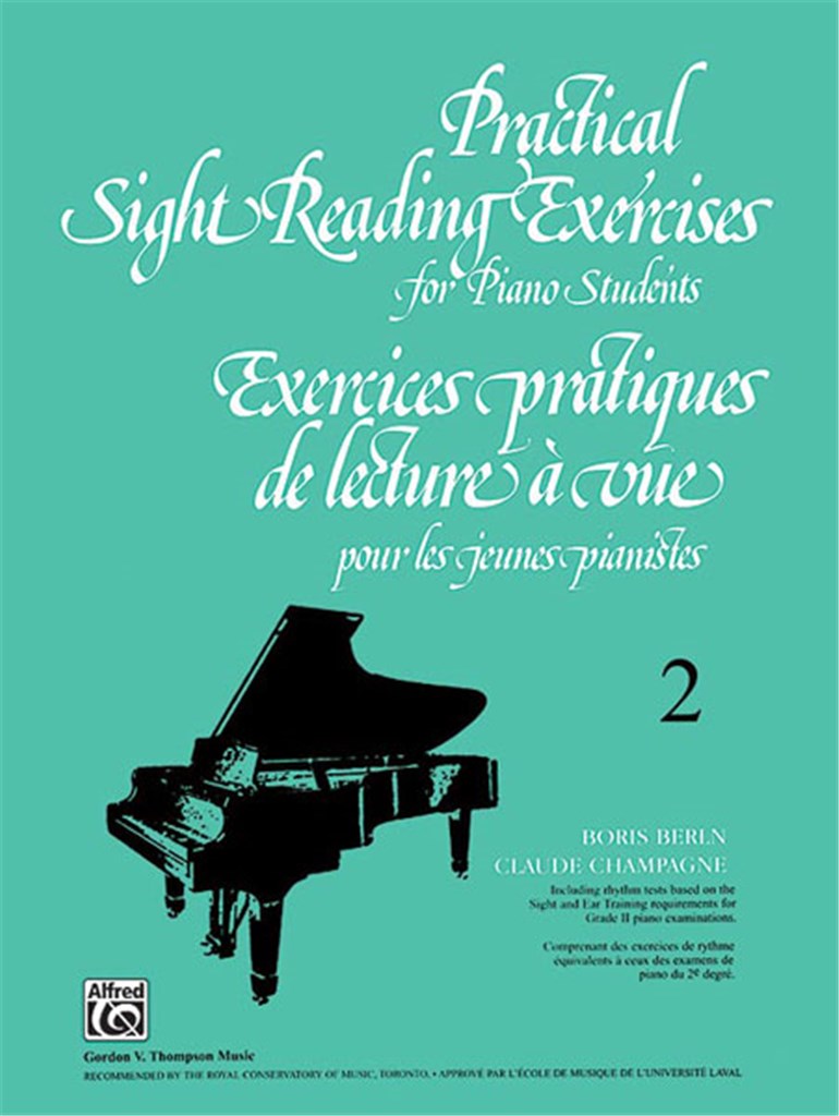 Sight Reading Exercises for Piano Students-Bk 2