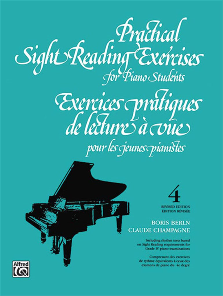 Sight Reading Exercises for Piano Students-Bk 4