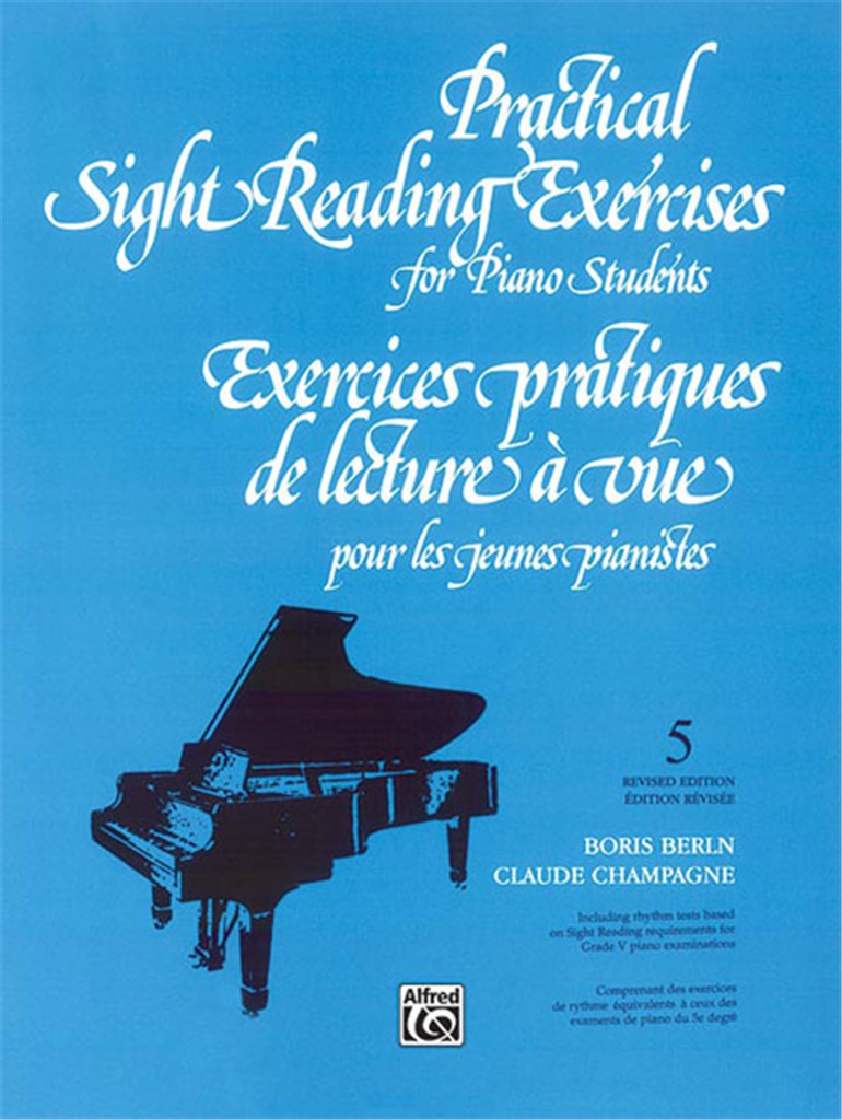 Sight Reading Exercises for Piano Students-Bk 5