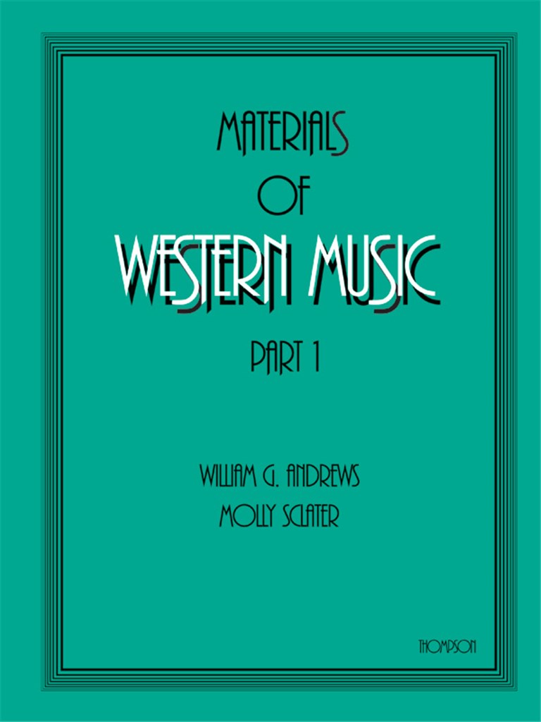 Materials of Western Music Vol. 1
