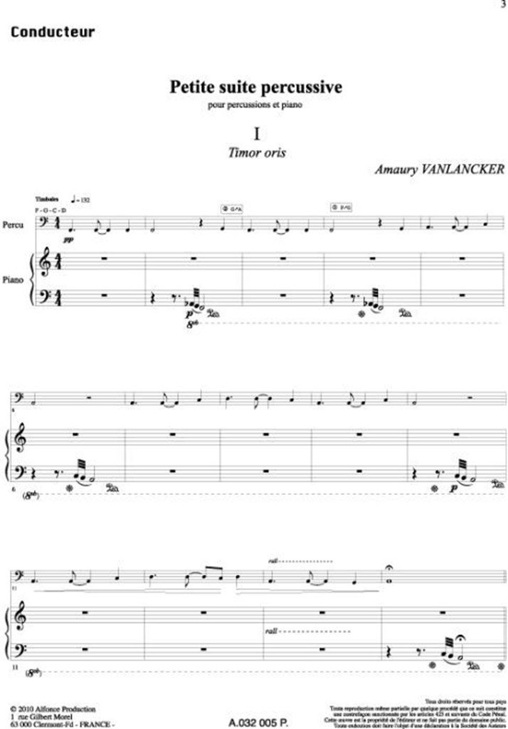 Petite Suite Percussive