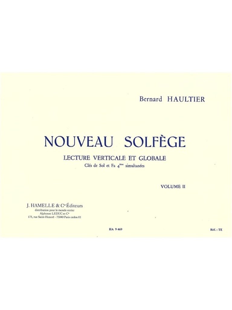 Nouveau Solfège Vol. 2