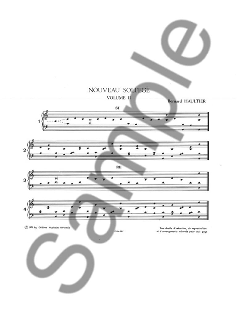 Nouveau Solfège Vol. 2