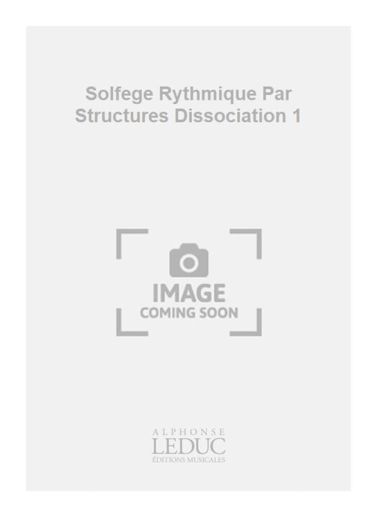 Solfege Rythmique Par Structures Dissociation 1