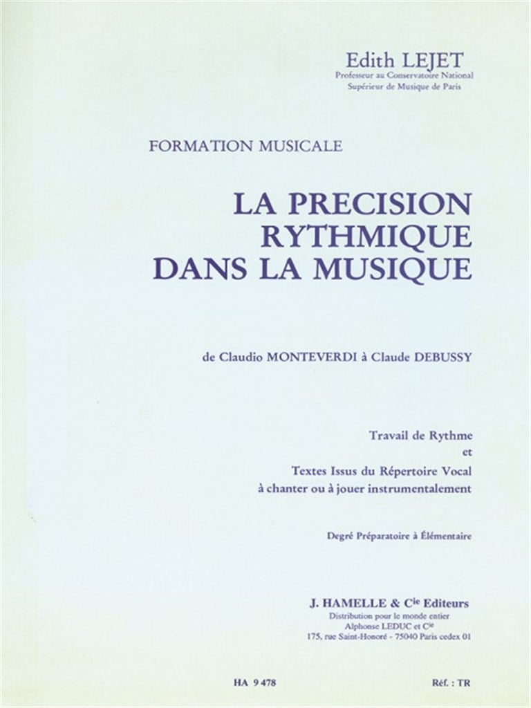 Precision Rythmique Dans Musique - Prep Elem
